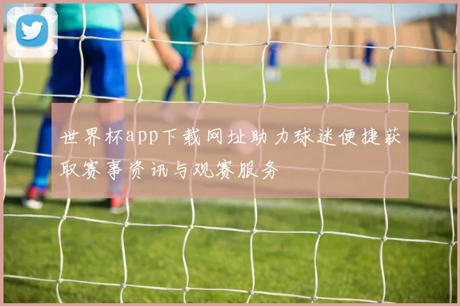 世界杯app下载网址助力球迷便捷获取赛事资讯与观赛服务