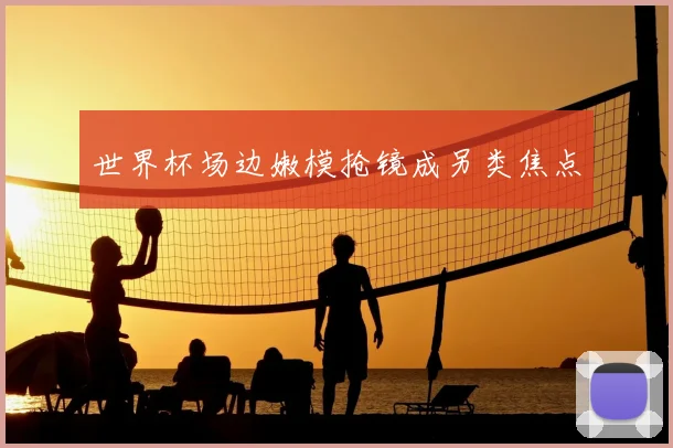 世界杯场边嫩模抢镜成另类焦点